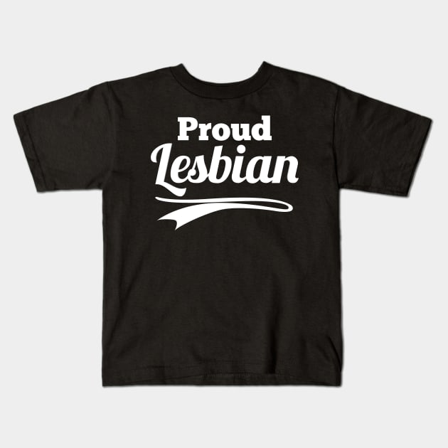 Proud Lesbian Kids T-Shirt by FromBerlinGift